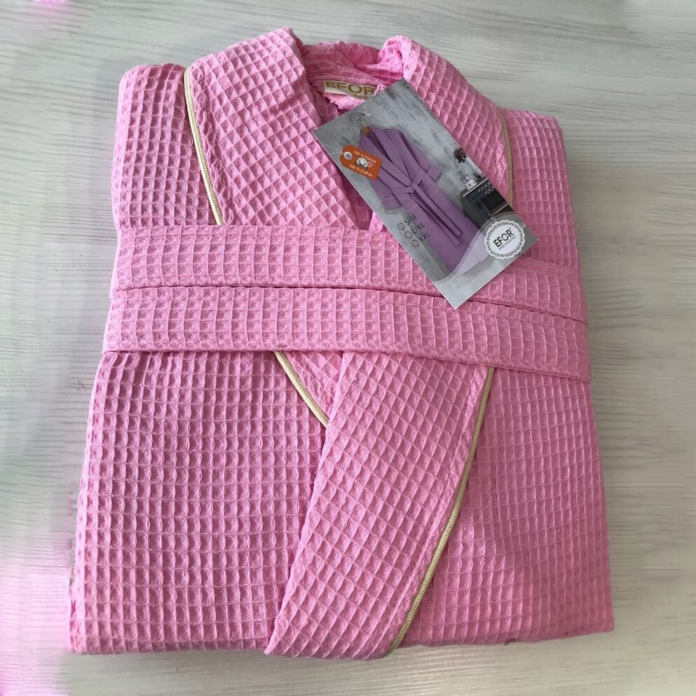 Банный халат Sofi цвет: розовый (S-M)