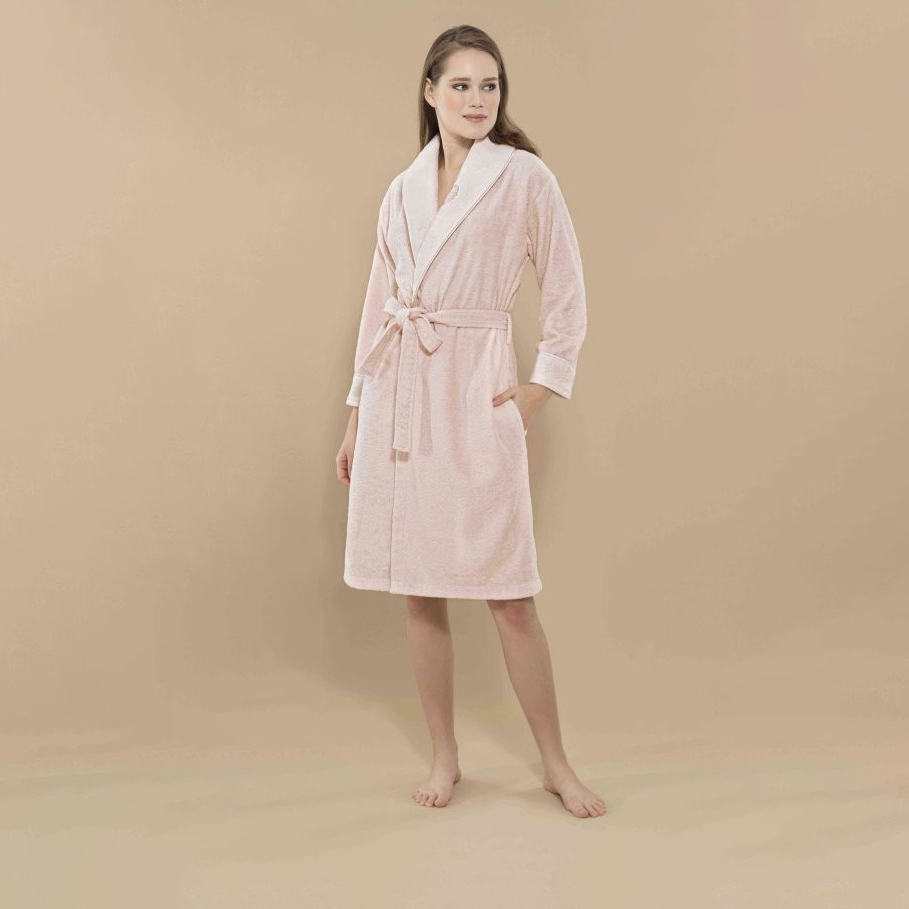 Банный халат Antoinette цвет: розовый (L)