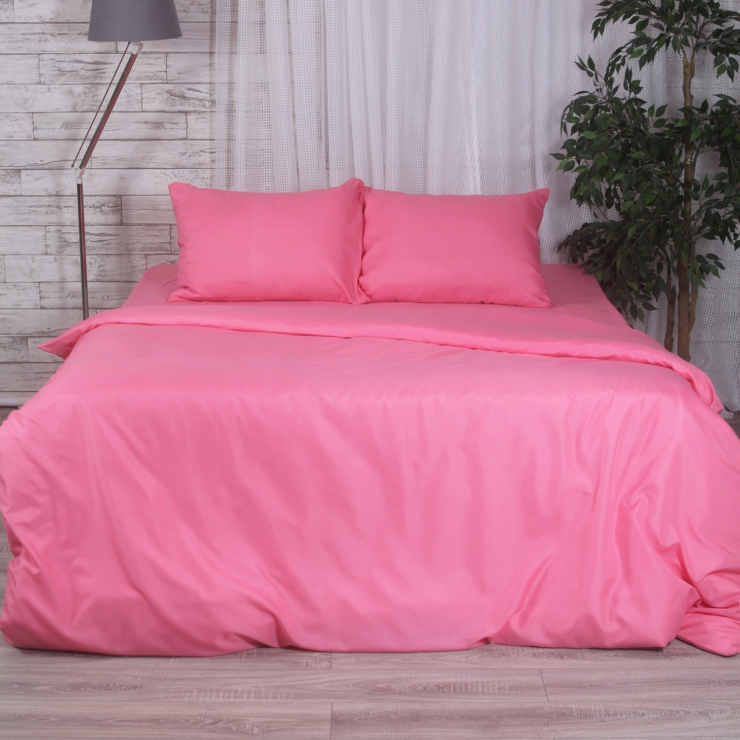 Постельное белье Modern цвет: розовый (1,5 спал.), размер 70х70 (2 шт) ml906934 Постельное белье Modern цвет: розовый (1,5 спал.) - фото 1