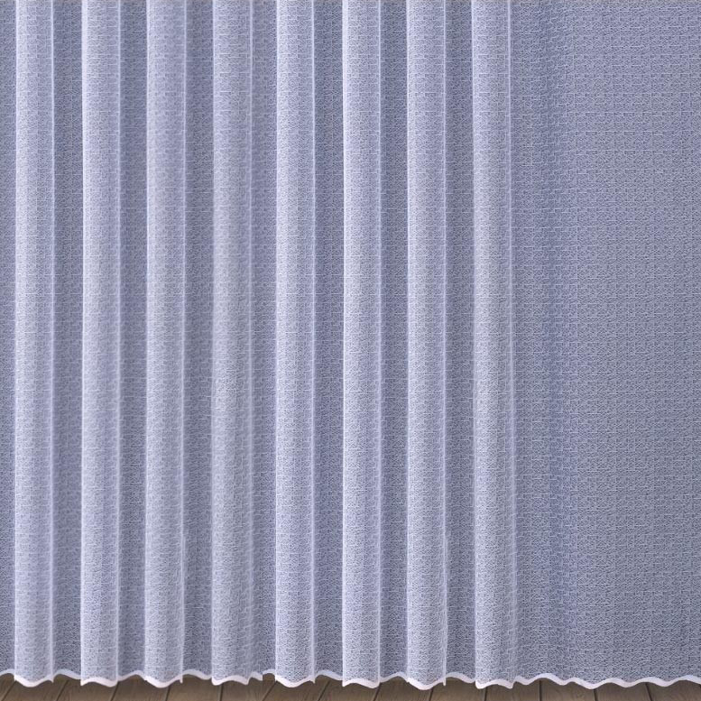 Классические шторы Megan цвет: белый (500х250 см - 1 шт), размер 500х250 см - 1 шт