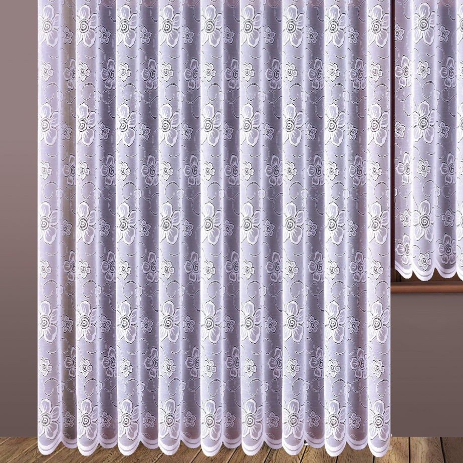 Классические шторы Алламанда цвет: белый (300х270 см - 1 шт), размер 300х270 см - 1 шт