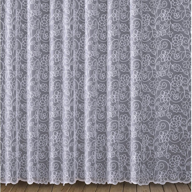 Классические шторы Estiya цвет: белый (300х270 см - 1 шт), размер 300х270 см - 1 шт