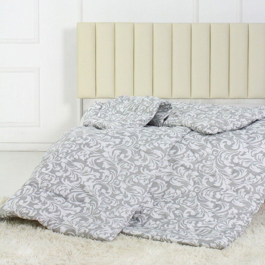 Одеяло Вензеля, силиконизированное волокно в синтетическом сатине, всесезонное (200х220 см), размер 200х220 см