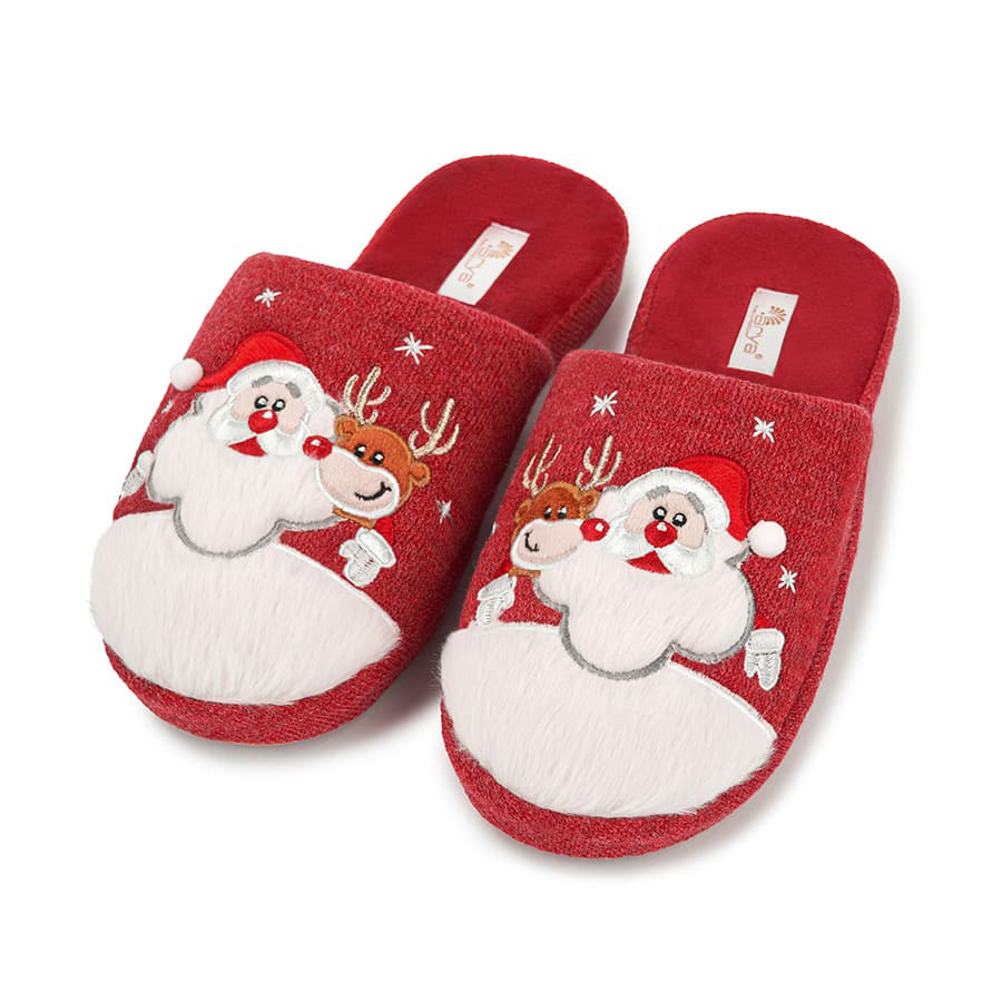 Тапочки Dear Santa цвет: красный (40), размер евро (макси)