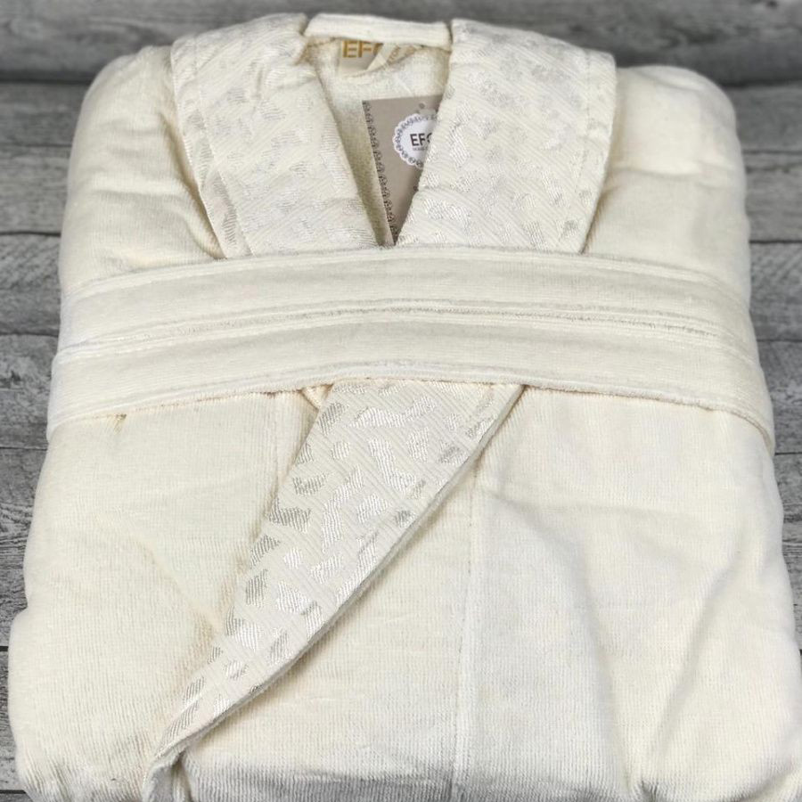 Банный халат Кейси цвет: кремовый (L-XL)