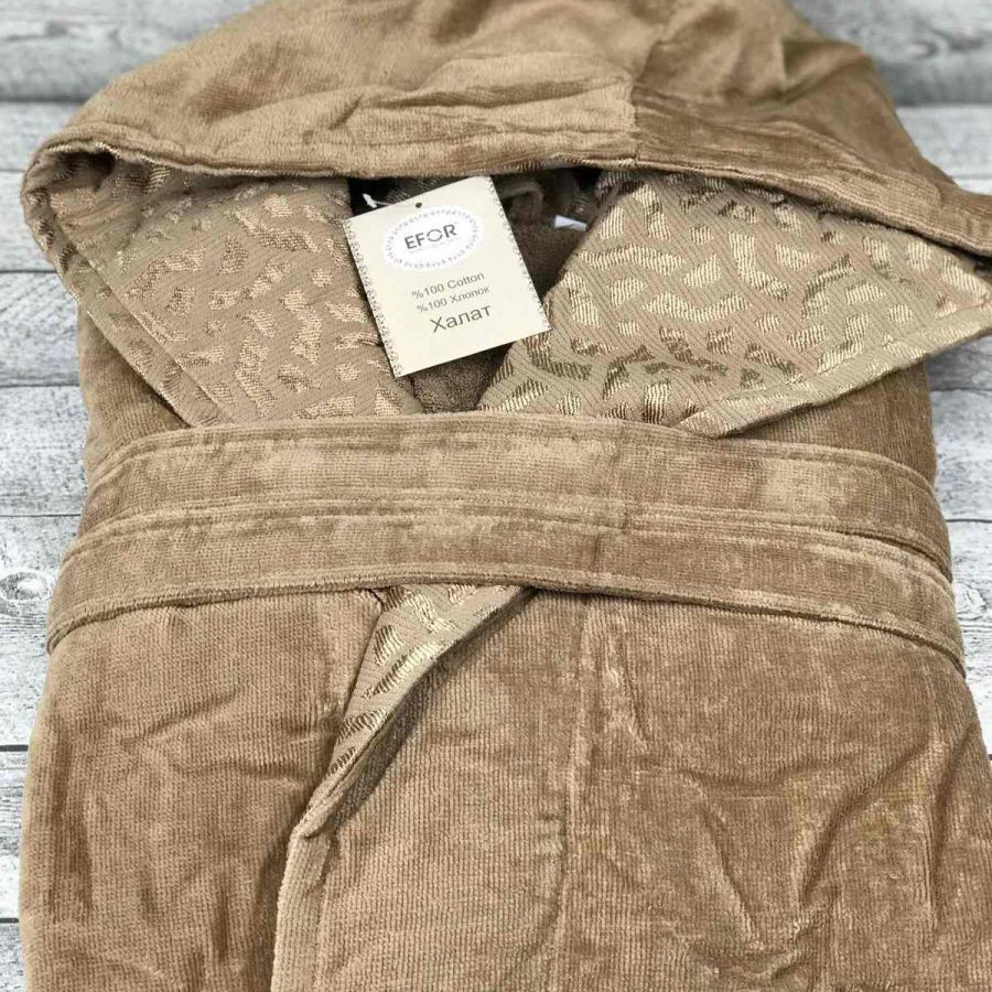 Банный халат Felicia цвет: горчичный (L-XL)