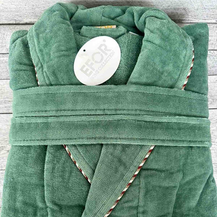 Банный халат Evelin цвет: зеленый (3XL)