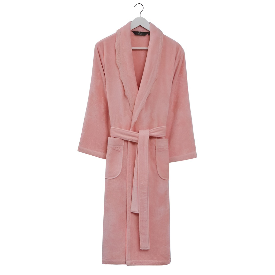 Банный халат Stella цвет: розовый (S) Soft cotton