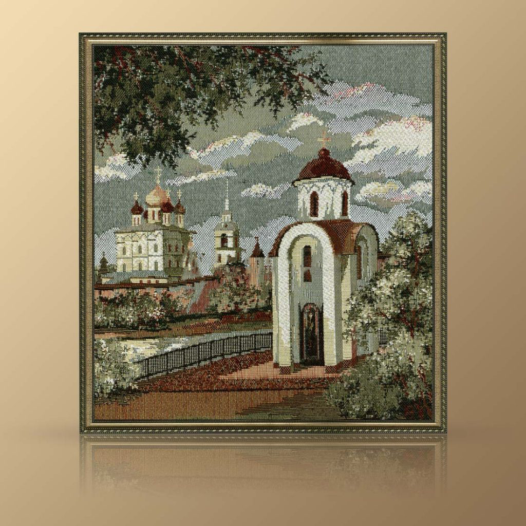 Картина Tserkov Svyatoy Olgi (33х35 см), размер 33х35 см, цвет серый
