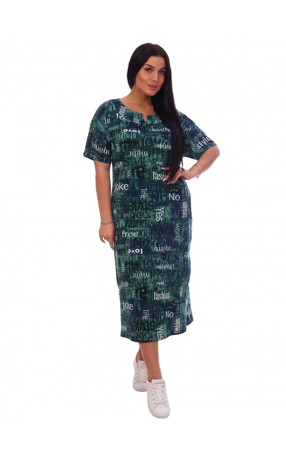 Платье Ливадия цвет: зеленый (58) ТМ Lovetex.Store lts813008