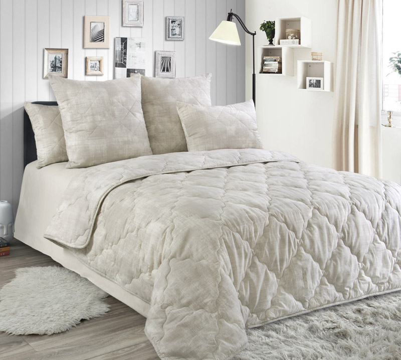 Одеяла Текс-Дизайн Одеяло Импульс цвет: бежевый (200х220 см)