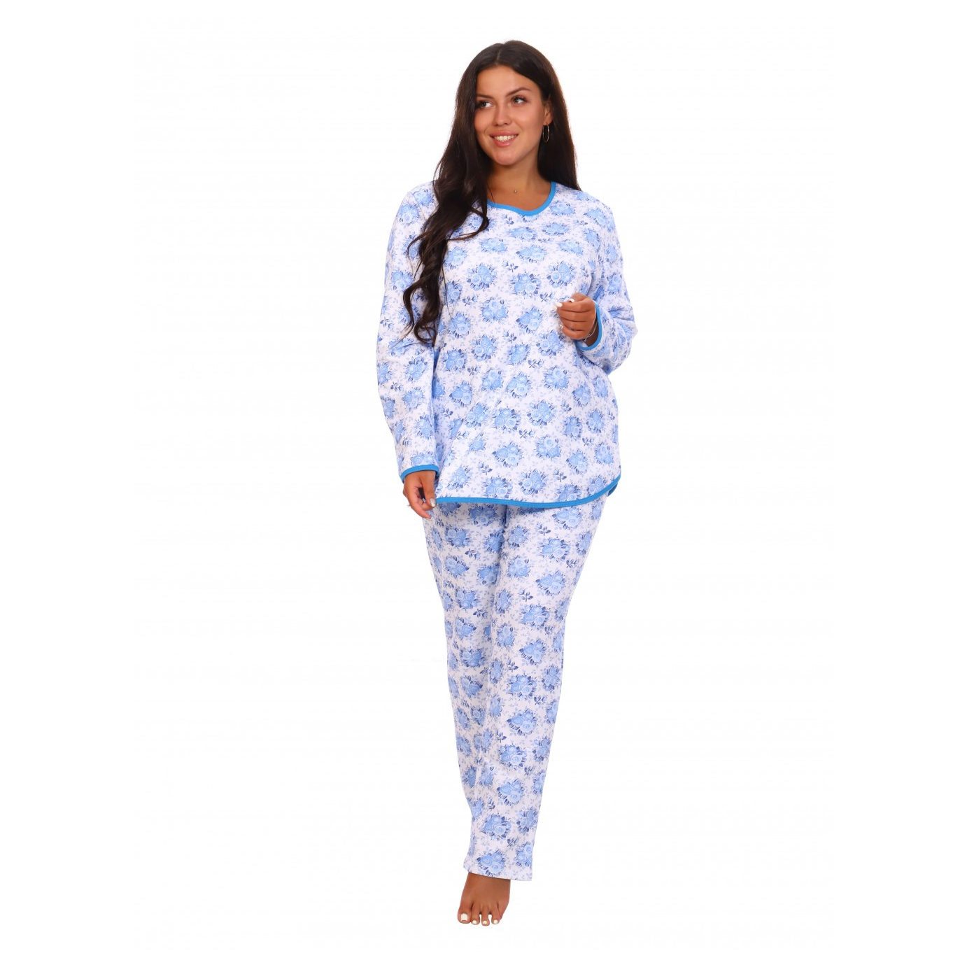 Пижама Мальва цвет: голубой (50), размер евро (макси)