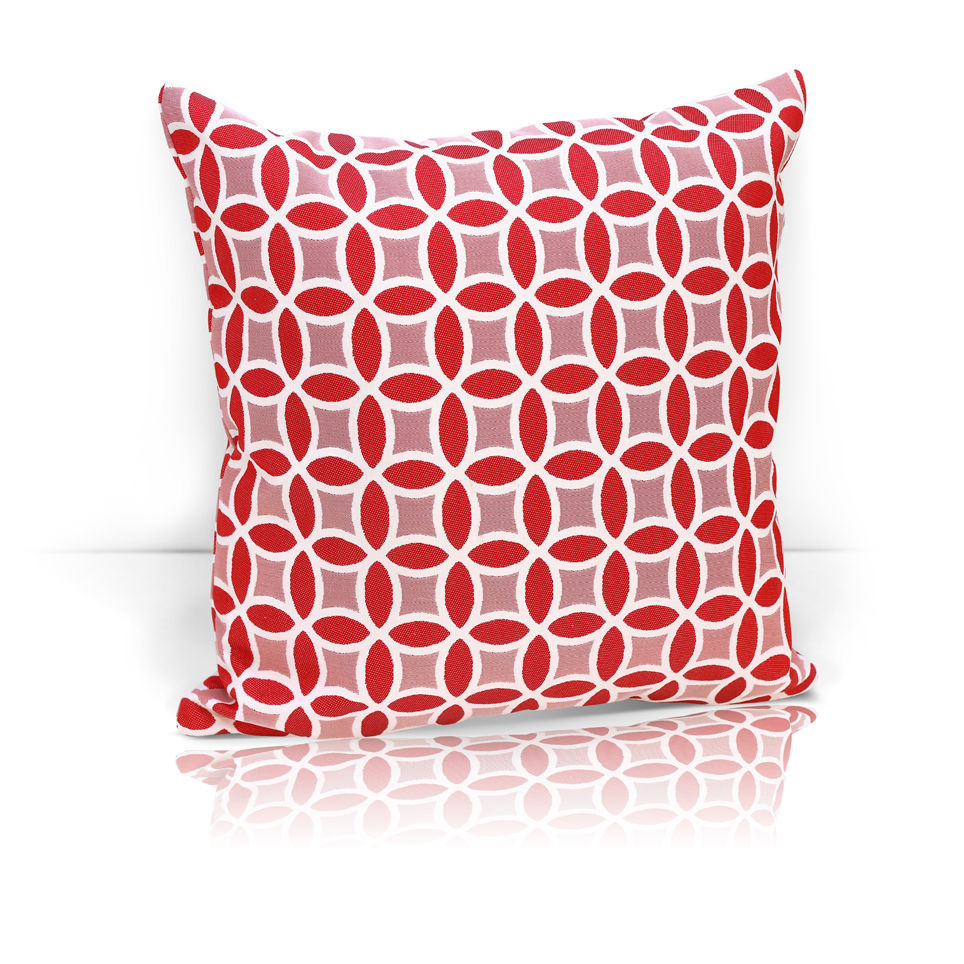Декоративная подушка Lubawa Цвет: Красный (40х40), размер 40х40 ka281411 Декоративная подушка Lubawa Цвет: Красный (40х40) - фото 1