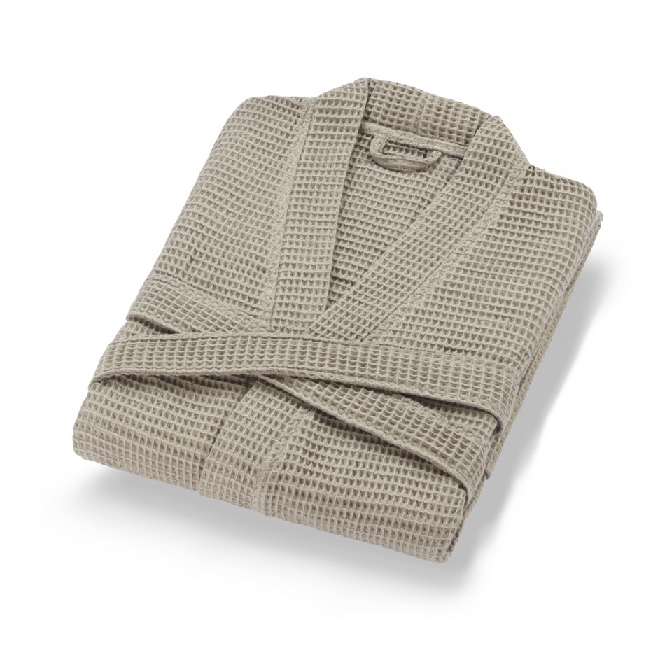 Банный халат Mia цвет: дымчато-серый (XL)