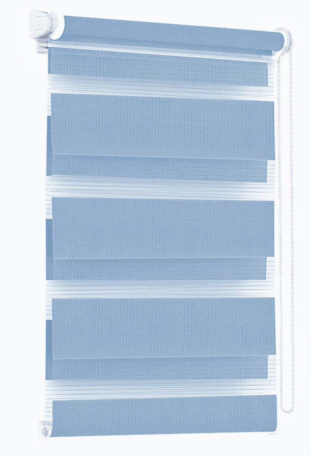 Римские и рулонные шторы Эскар Рулонные шторы Joetta цвет: голубой (43х170 см - 1 шт)