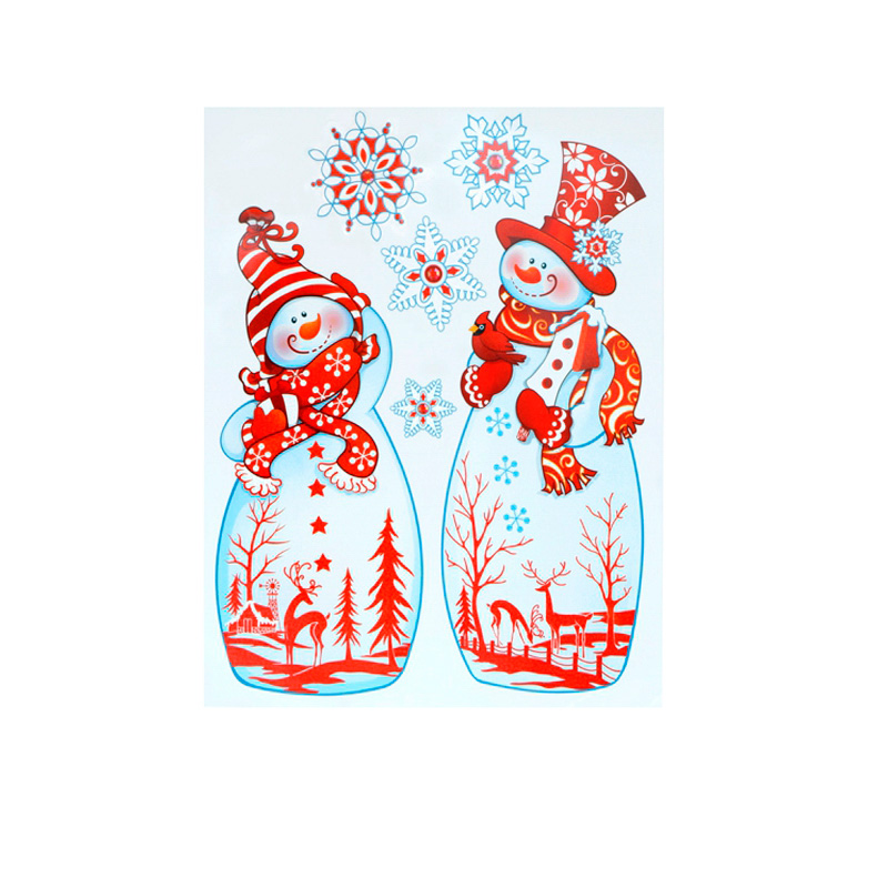 

{} Наклейка-панно Новогодние Герои (29х41 см)