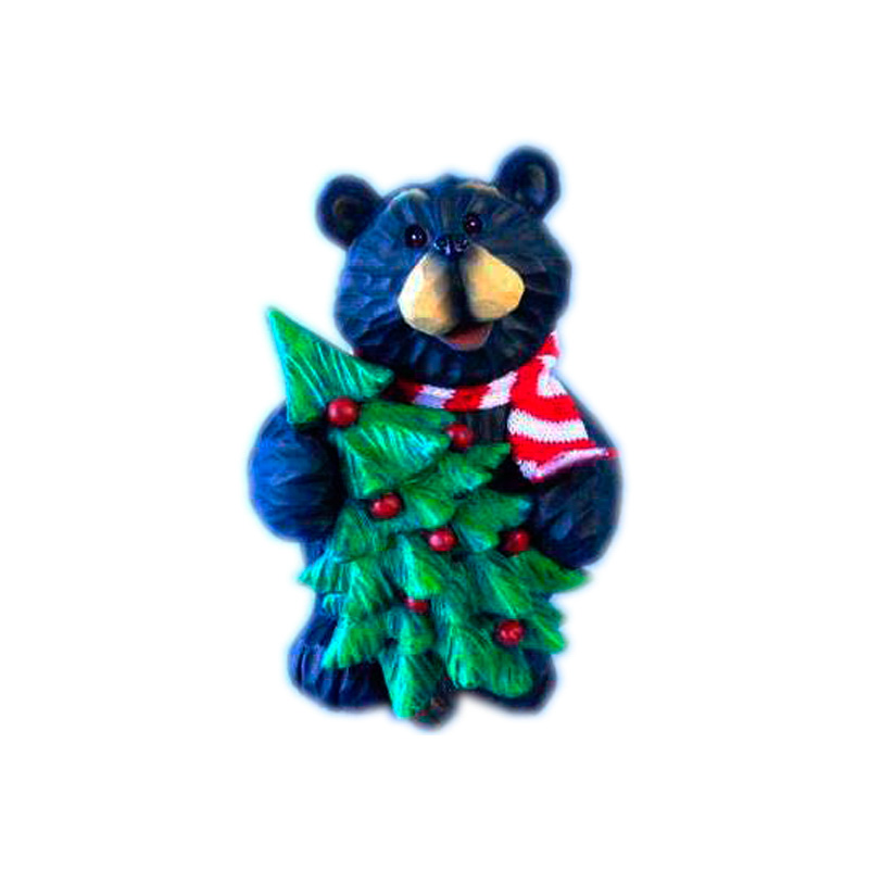 

{} Фигурка Мишка с Елкой (12 см)