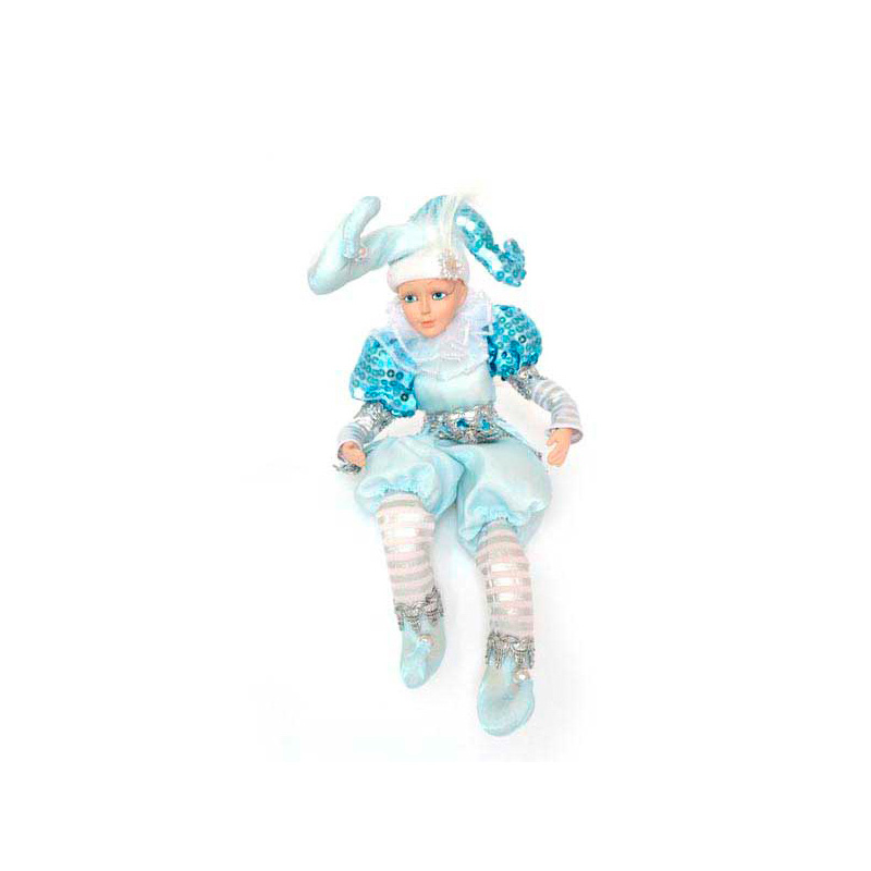 

{} Фигурка Шут Цвет: Голубой (35 см)