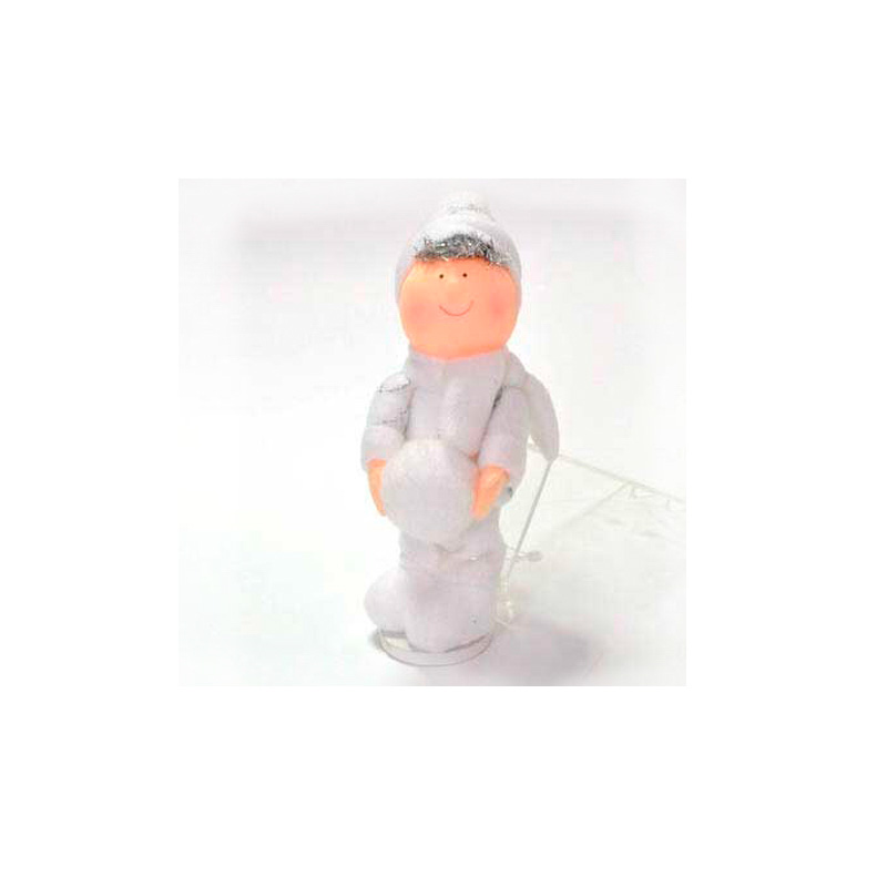 

{} Фигурка Мальчик со Снежком (15 см)