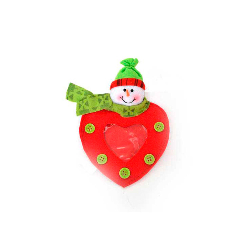 

{} Фоторамка Веселый Снеговик (12х19 см)