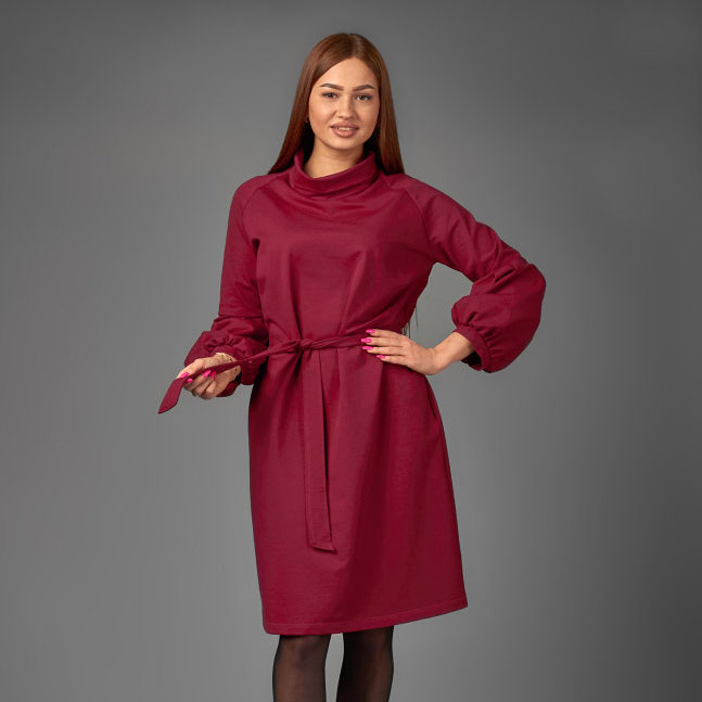 Платье Leolin Цвет: Бордовый (50)