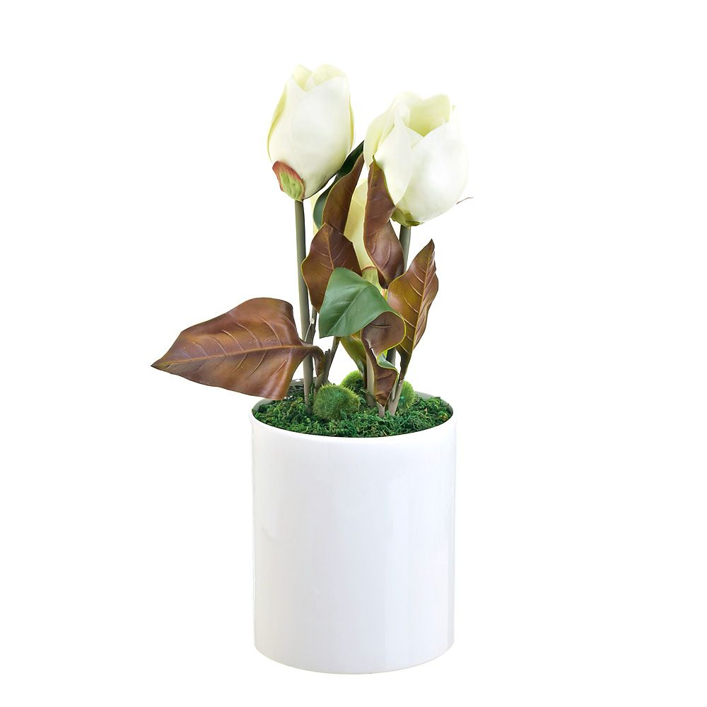 Искуственный цветок Белые Цветы (18х49 см) ENS GROUP nsg265086