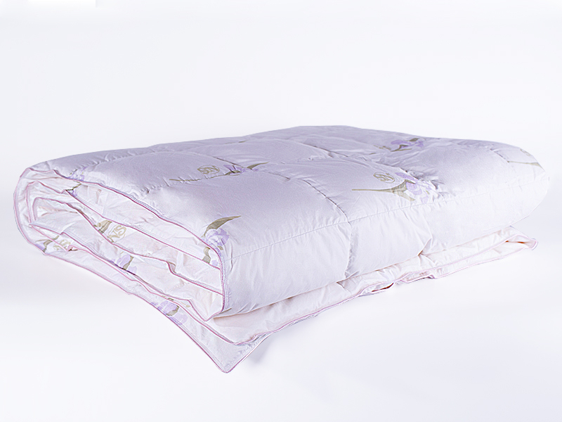 Одеяло Царственный Ирис (200х220 см), размер 200х220 см, цвет бежевый nat44038 Одеяло Царственный Ирис (200х220 см) - фото 1