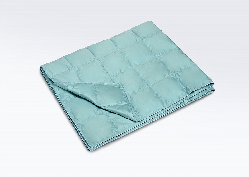 Детское одеяло Эко-комфорт цвет: лазурный Лёгкое (110х140 см), размер 110х140 см