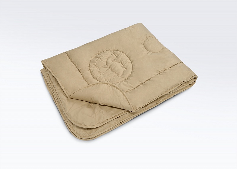Детское одеяло Мягкий и нежный цвет: бежевый Лёгкое (110х140 см), размер 110х140 см