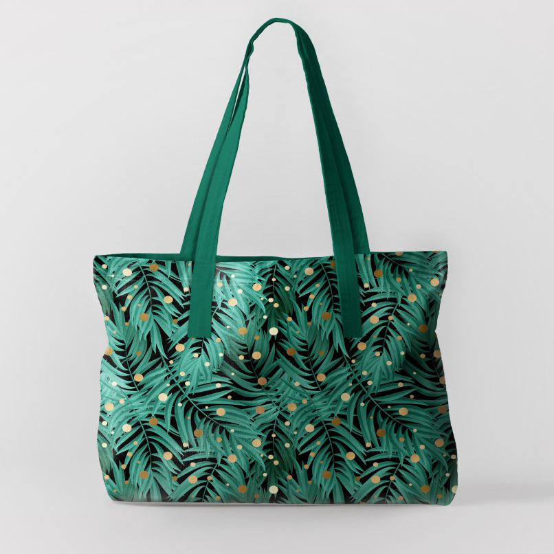 Пляжная сумка Флора тропиков 2 (50х40 см)