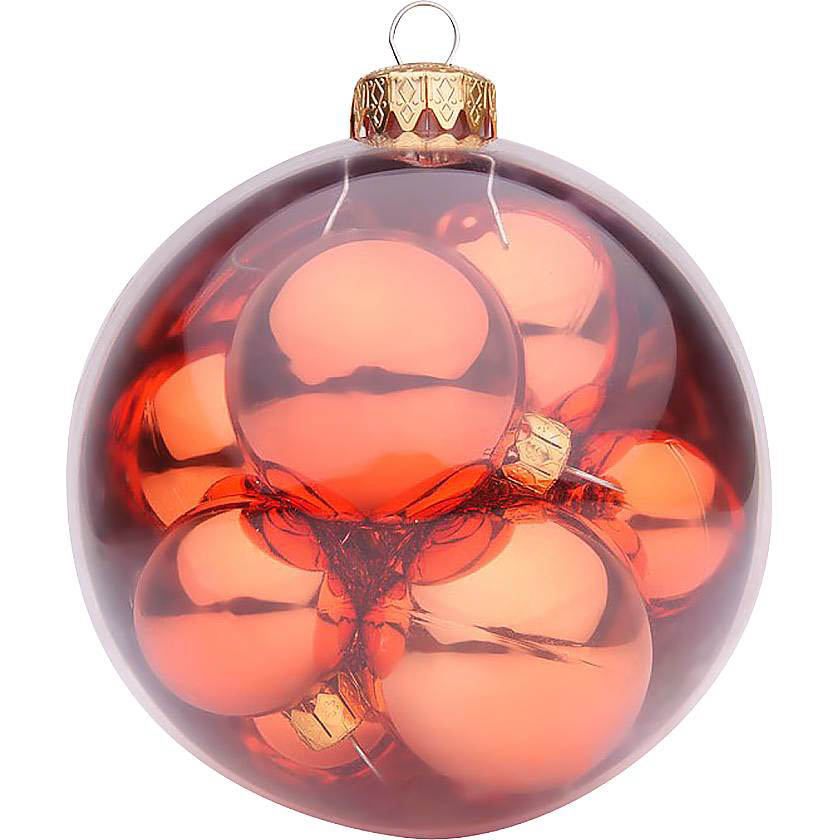 

{} Набор шаров Christmas Time Цвет: Красный