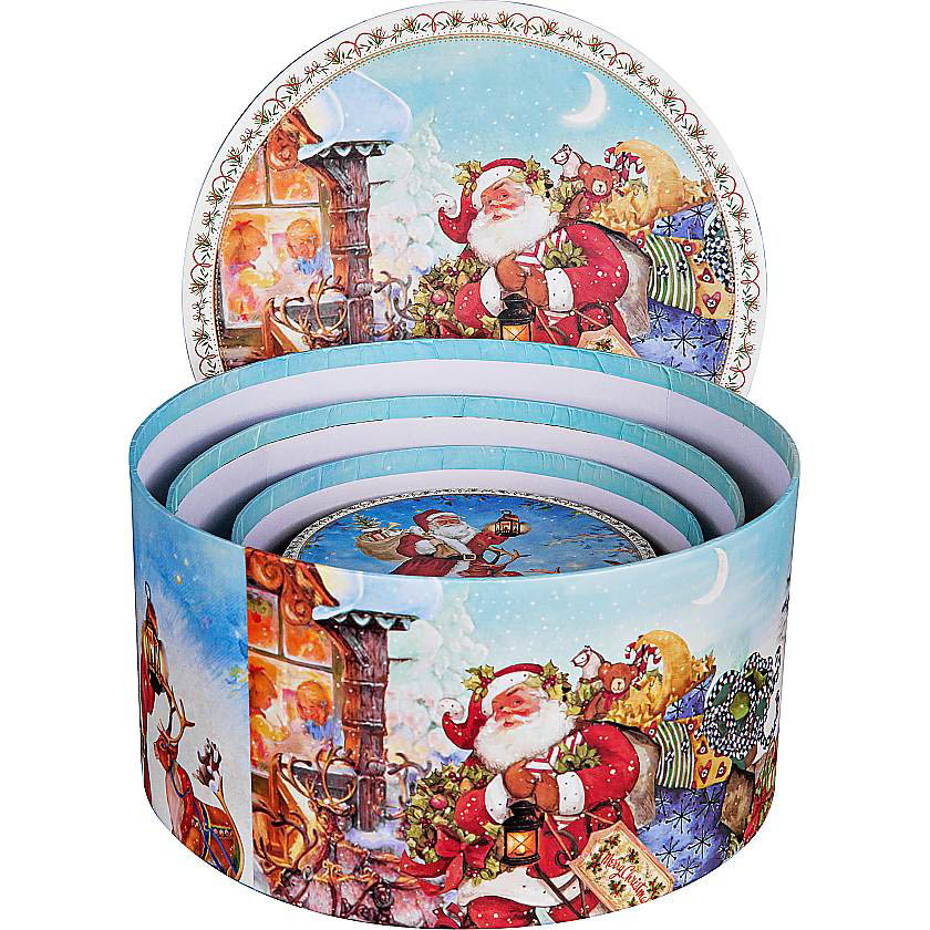 

{} Подарочная коробка Christmas Time (13 см)