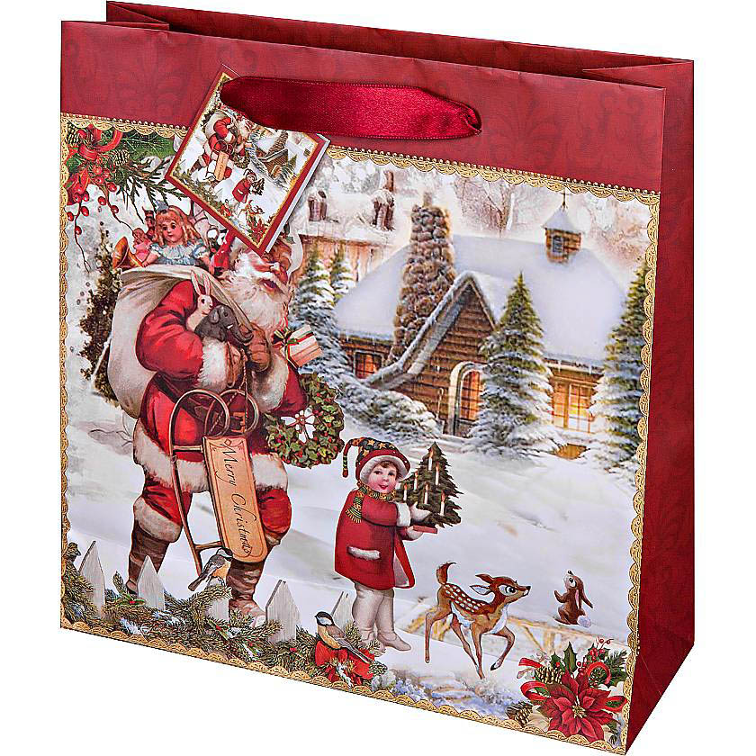 

{} Пакет Christmas Time (24х24 см)