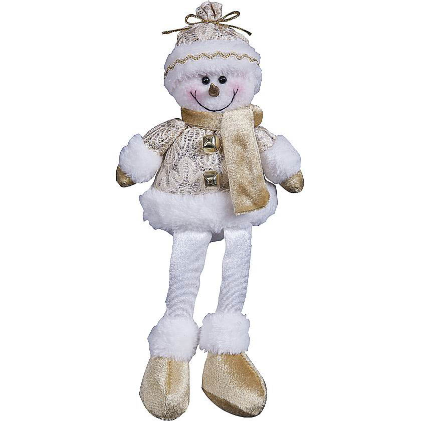 

{} Мягкая игрушка Снеговик (30 см)