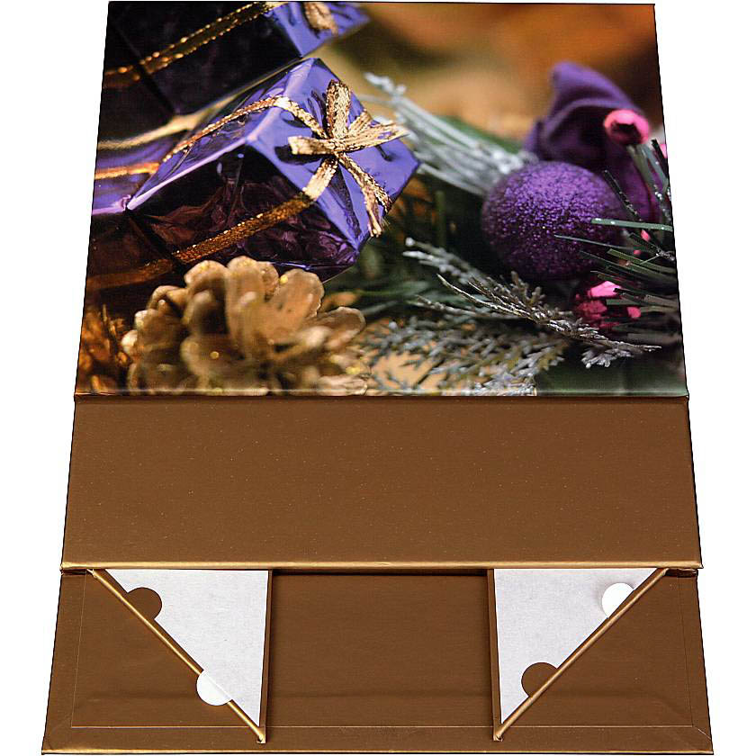 

{} Складная коробка New Year (15х19х6 см)