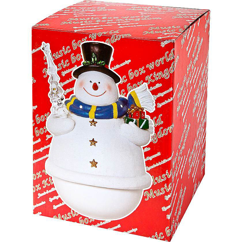 

{} Музыкальная композиция Поющий Снеговик (15 см)