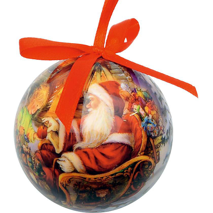 

{} Набор шаров Merry Christmas (7 см - 6 шт)