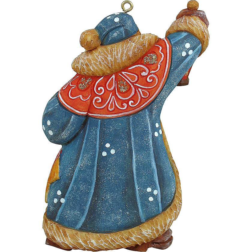 

{} Украшение Дед Мороз (10 см)