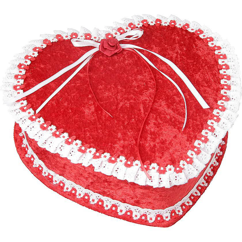 

{} Шкатулка для подарков Valentine Цвет: Красный,Белый (25 см)