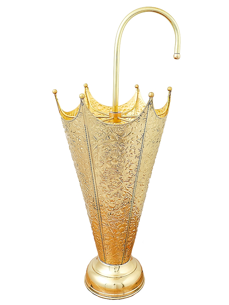 Подставка для зонтов Savanah (30х30х65 см), размер 30х30х65 см, цвет золотистый