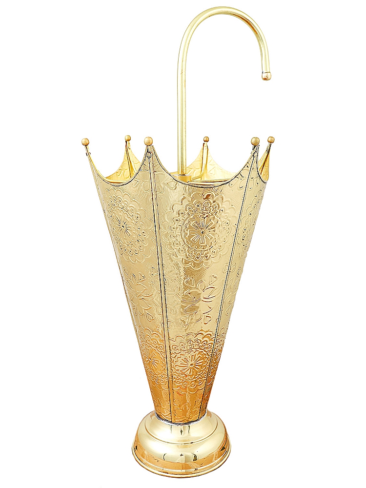 Подставка для зонтов Anna (30х30х65 см), размер 30х30х65 см, цвет золотистый