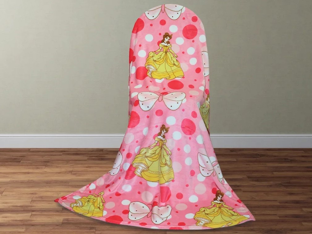 Детский плед Принцесса (150х200 см), размер 150х200 см, цвет розовый adl729437 Детский плед Принцесса (150х200 см) - фото 1
