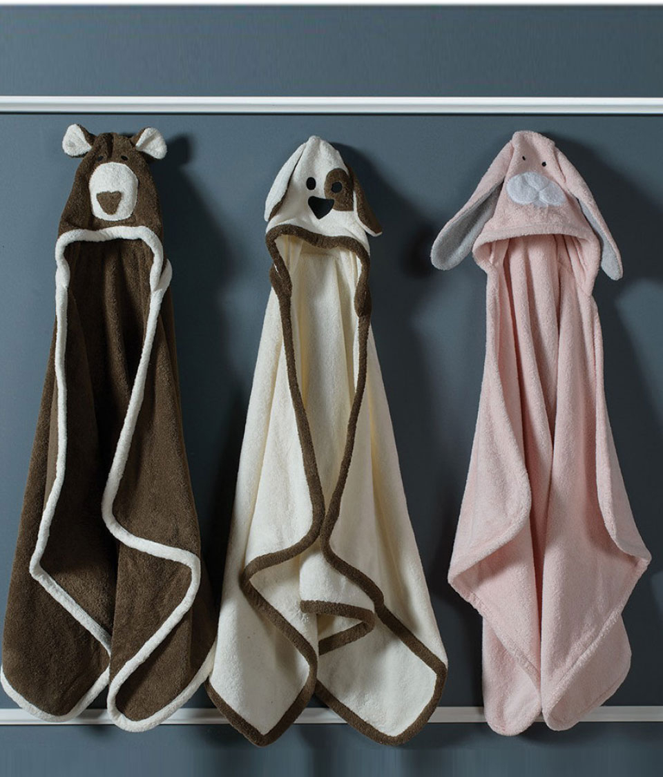 Детское полотенце Bunny Цвет: Розовый, Серый (70х140 см), размер 70х140 см cae573239 Детское полотенце Bunny Цвет: Розовый, Серый (70х140 см) - фото 1