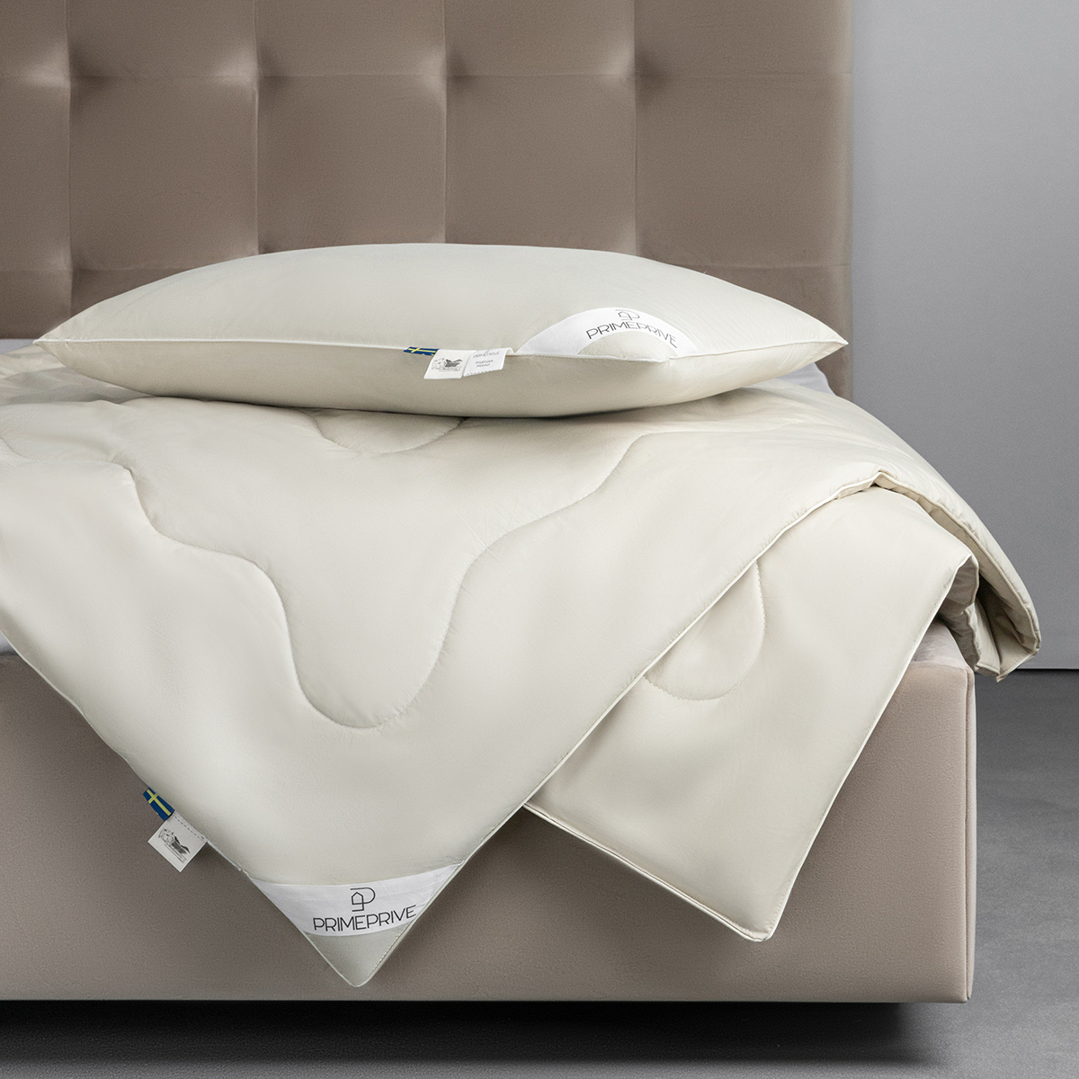 Набор 1 одеяло + 1 подушка Camel лайт (200х220, 50х70) PRIME PRIVE
