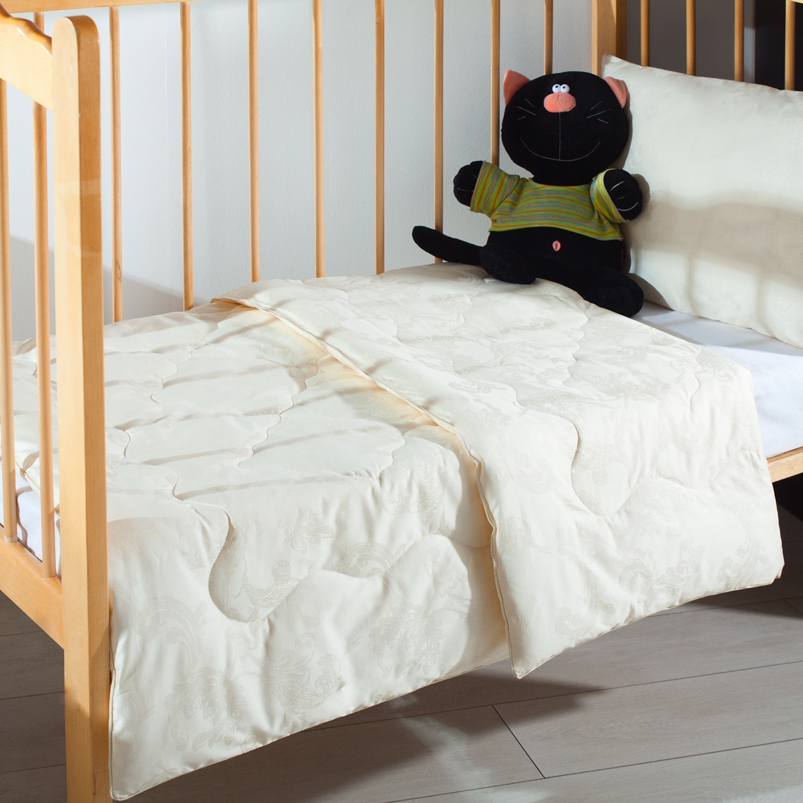 Детское одеяло Yasemin Цвет: Белый (110х140 см), размер 110х140 см pve375754 Детское одеяло Yasemin Цвет: Белый (110х140 см) - фото 1