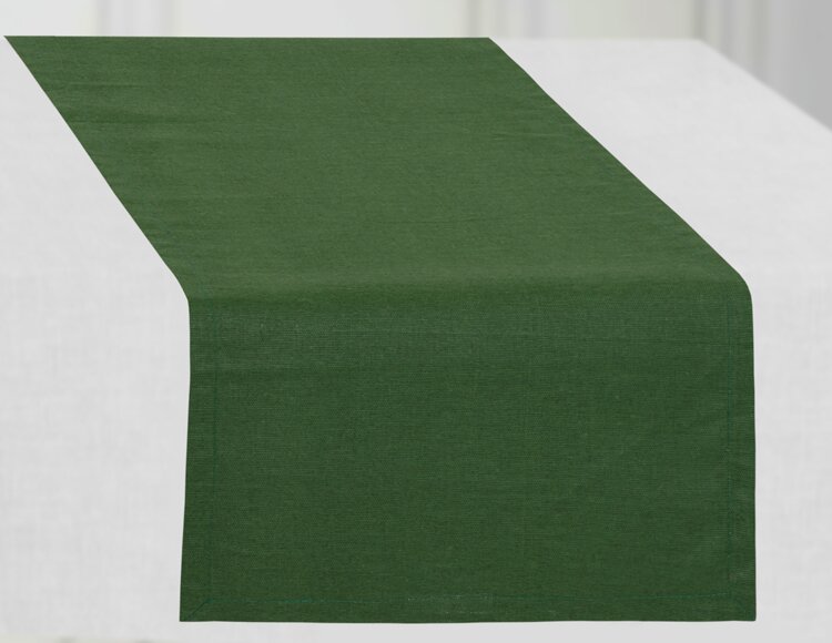 Дорожка на стол Sloan Цвет: Зелёный (40х140 см), размер 40х140 см gmg493962 Дорожка на стол Sloan Цвет: Зелёный (40х140 см) - фото 1