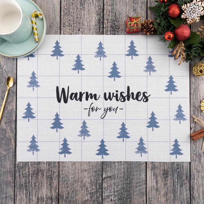 Подстановочная салфетка Warm Wishes (29х40 см)