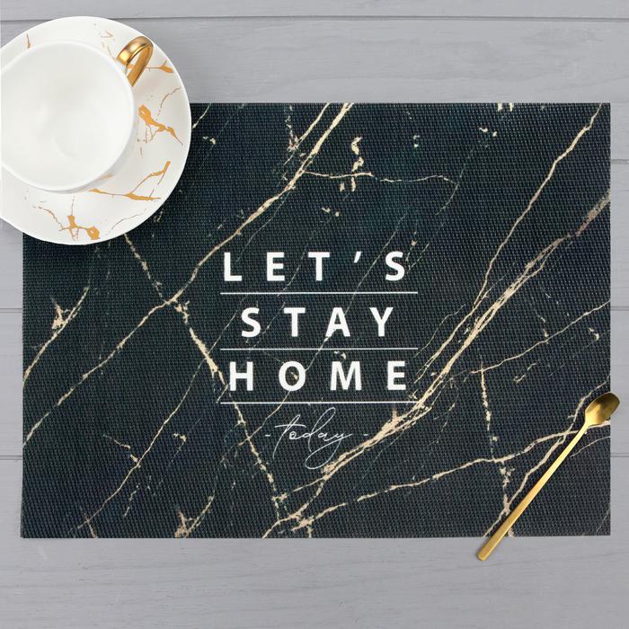 Подстановочная салфетка Stay Home (29х40 см)