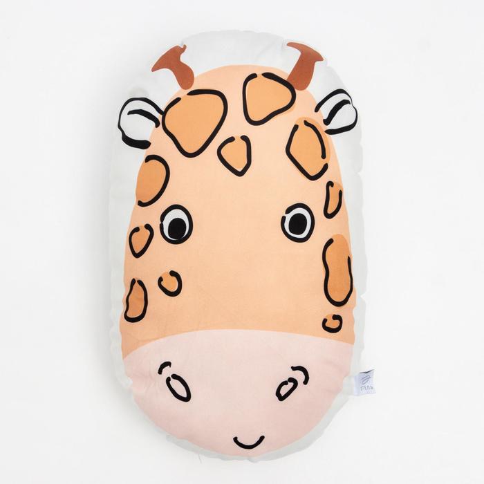 Декоративная подушка-игрушка Жираф (40х60), размер 40х60