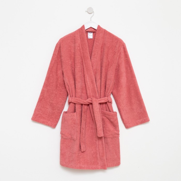Банный халат Belita цвет: пыльно-розовый (L), размер L eiy868585 Банный халат Belita цвет: пыльно-розовый (L) - фото 1